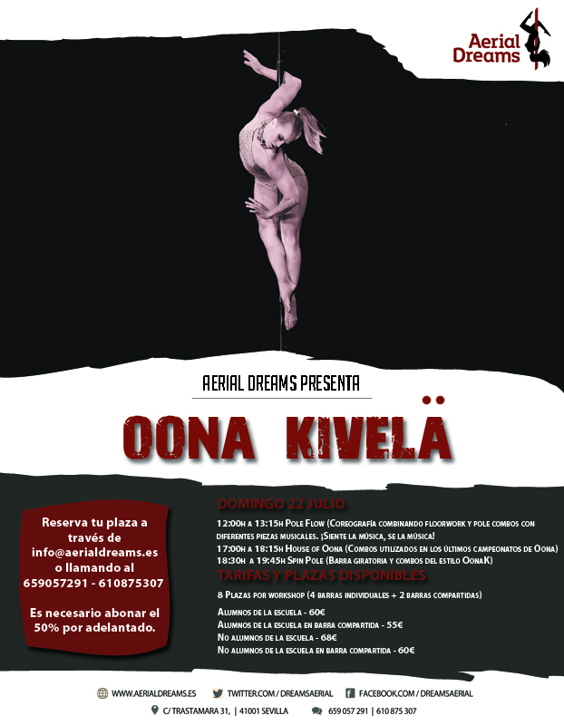 Onna Kivela Workshops